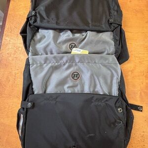 Novara NWT round town black cycling pannier set